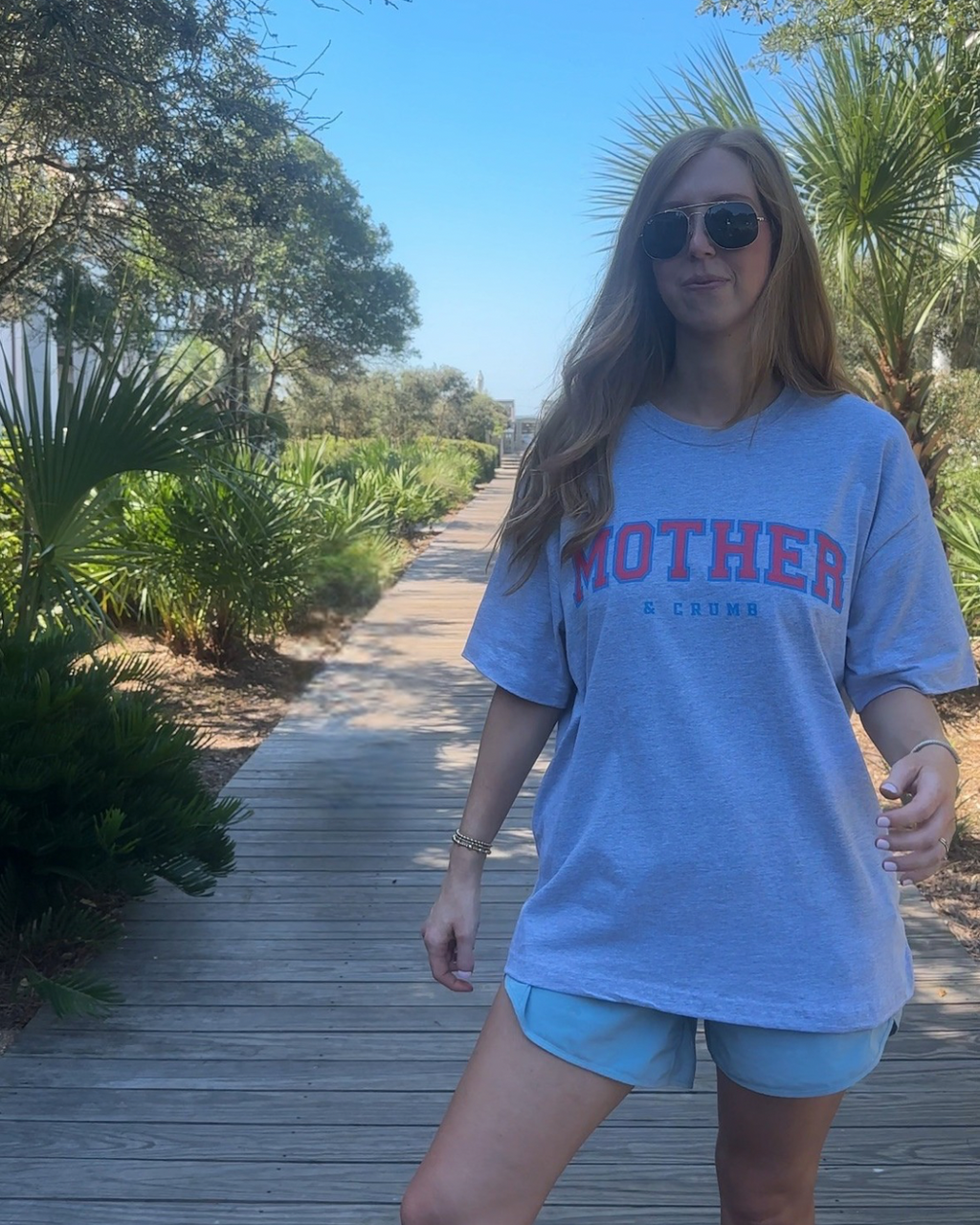 Oversized Varsity Tee